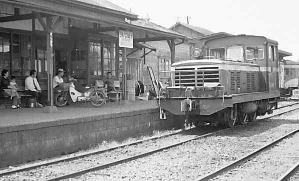 １９７２年当時の紀伊御坊駅